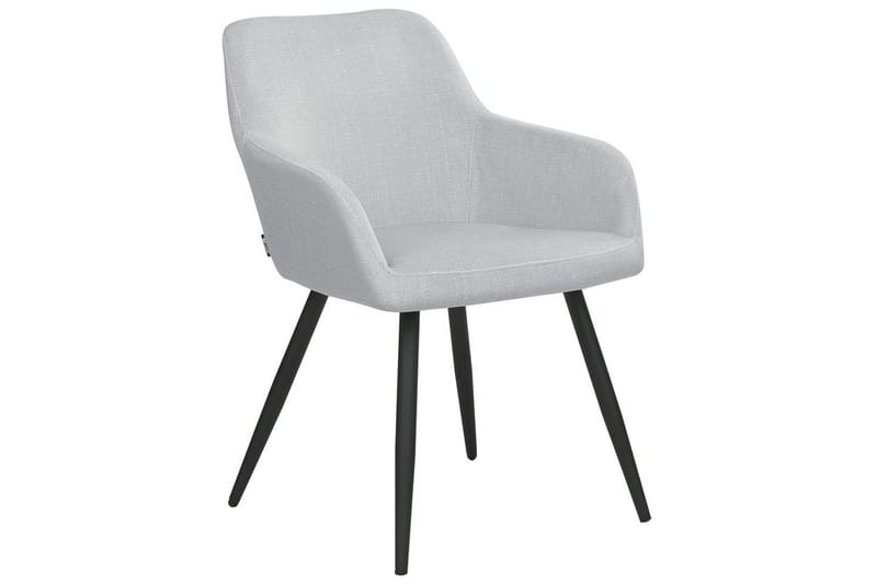 2 ruokatuolia Casmalia - Harmaa, musta - Huonekalut - Tuoli & nojatuoli - Ruokapöydän tuolit
