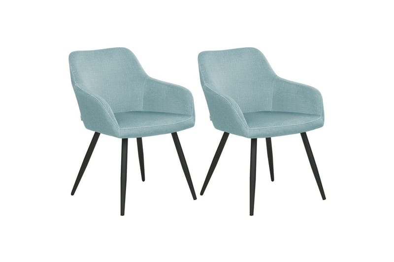 2 ruokatuolia Casmalia, Sininen, Musta