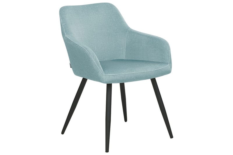 2 ruokatuolia Casmalia - Sininen, Musta - Huonekalut - Tuoli & nojatuoli - Ruokapöydän tuolit