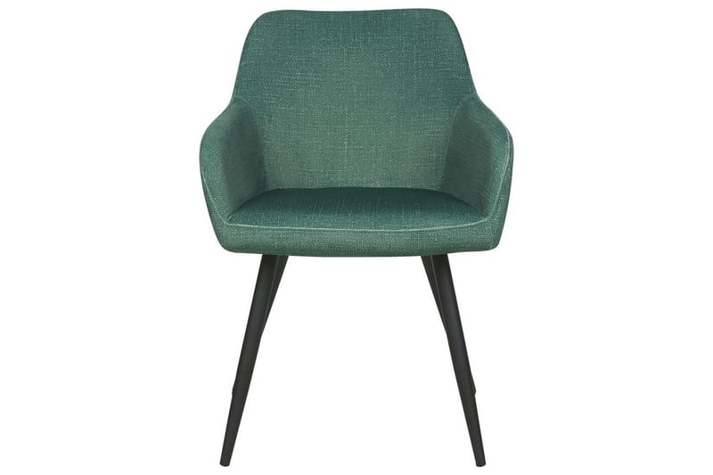 2 ruokatuolia Casmalia - Vihreä, musta - Huonekalut - Tuoli & nojatuoli - Ruokapöydän tuolit