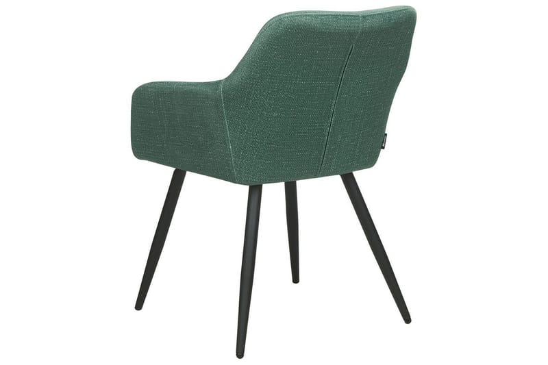 2 ruokatuolia Casmalia - Vihreä, musta - Huonekalut - Tuoli & nojatuoli - Ruokapöydän tuolit