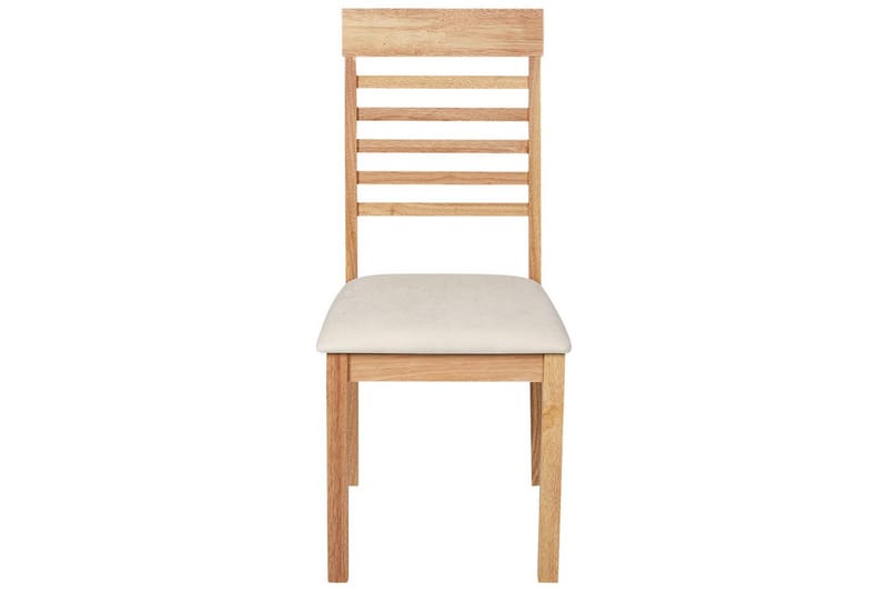 2 ruokatuolia Ortley - Vaalea puu, beige - Huonekalut - Tuoli & nojatuoli - Ruokapöydän tuolit