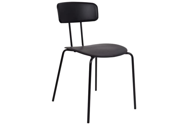 2 ruokatuolia Sibley - Musta - Huonekalut - Tuoli & nojatuoli - Ruokapöydän tuolit
