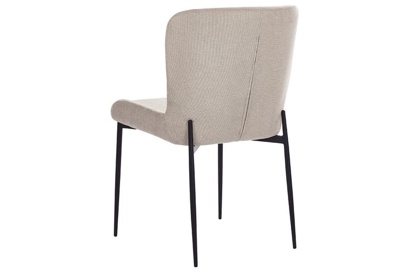 2 ruokatuolin setti Ada - Beige, harmaa, musta - Huonekalut - Tuoli & nojatuoli - Ruokapöydän tuolit