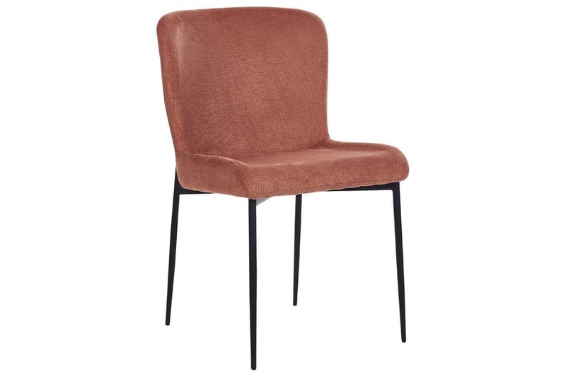 2 ruokatuolin setti Ada - Ruskea, Musta - Huonekalut - Tuoli & nojatuoli - Ruokapöydän tuolit