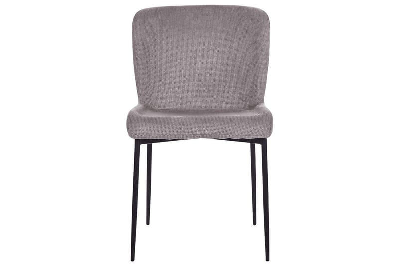 2 ruokatuolin setti Ada - Tummanharmaa, musta - Huonekalut - Tuoli & nojatuoli - Ruokapöydän tuolit