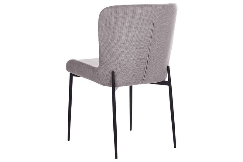 2 ruokatuolin setti Ada - Tummanharmaa, musta - Huonekalut - Tuoli & nojatuoli - Ruokapöydän tuolit
