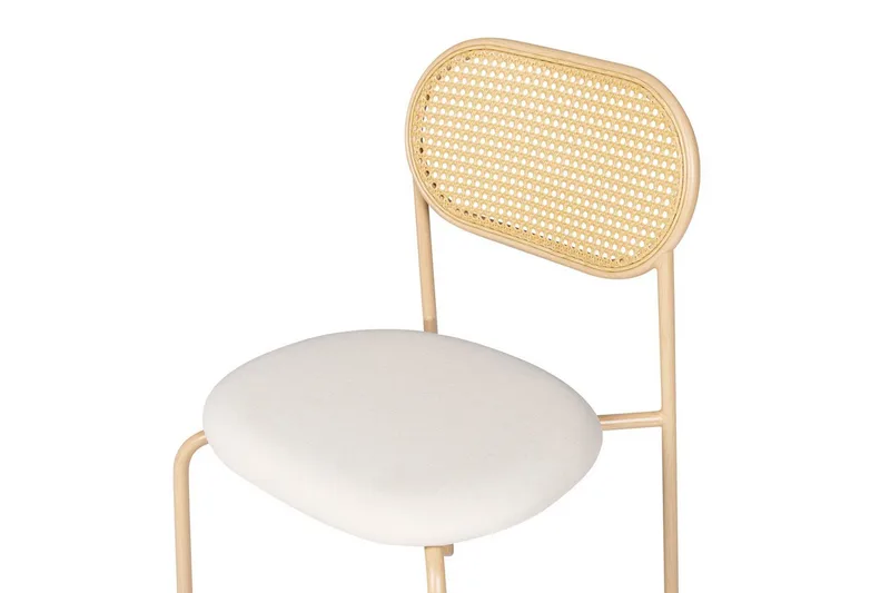 2 ruokatuolin setti Adaver - Vaalea puu, beige - Huonekalut - Tuoli & nojatuoli - Ruokapöydän tuolit