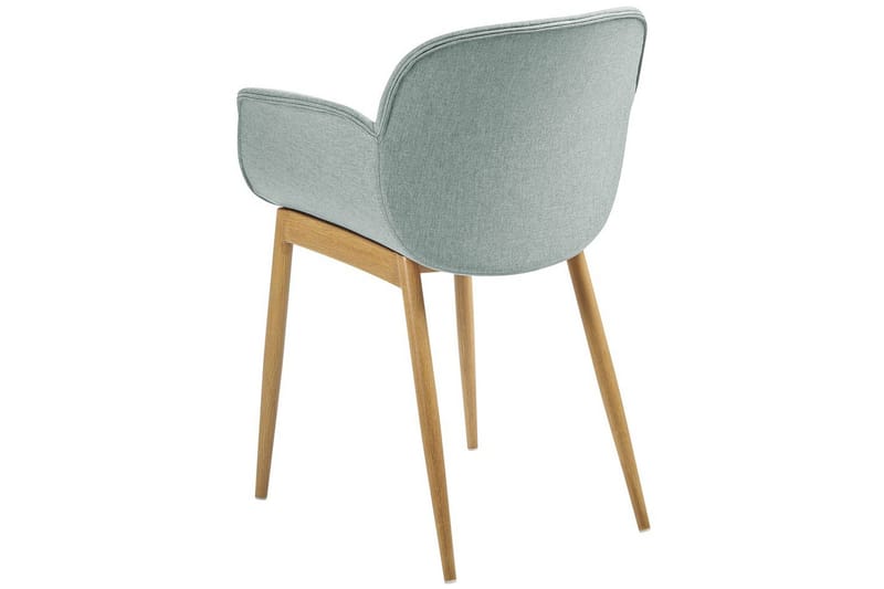 2 ruokatuolin setti Alice - Vihreä, vaalea puu - Huonekalut - Tuoli & nojatuoli - Ruokapöydän tuolit