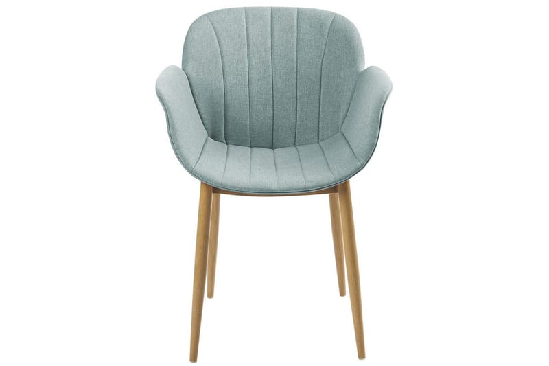 2 ruokatuolin setti Alice - Vihreä, vaalea puu - Huonekalut - Tuoli & nojatuoli - Ruokapöydän tuolit