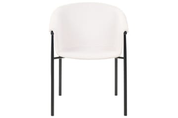 2 ruokatuolin setti Ames - Beige, musta - Huonekalut - Tuoli & nojatuoli - Ruokapöydän tuolit