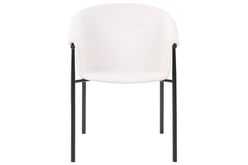 2 ruokatuolin setti Ames - Beige, musta - Huonekalut - Tuoli & nojatuoli - Ruokapöydän tuolit