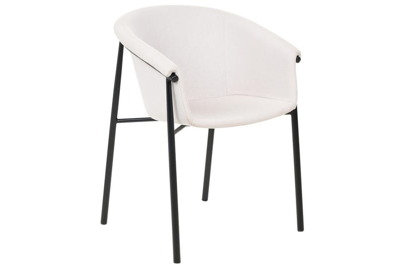 2 ruokatuolin setti Ames - Beige, musta - Huonekalut - Tuoli & nojatuoli - Ruokapöydän tuolit