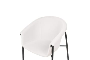 2 ruokatuolin setti Ames - Beige, musta - Huonekalut - Tuoli & nojatuoli - Ruokapöydän tuolit