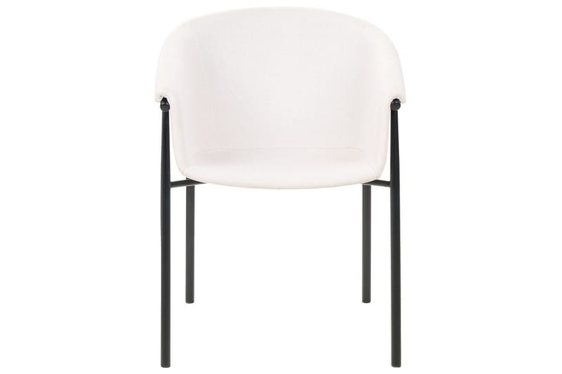 2 ruokatuolin setti Ames - Beige, musta - Huonekalut - Tuoli & nojatuoli - Ruokapöydän tuolit