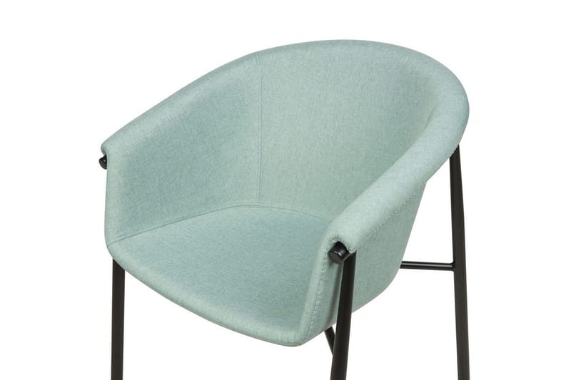 2 ruokatuolin setti Ames - Vihreä, musta - Huonekalut - Tuoli & nojatuoli - Ruokapöydän tuolit