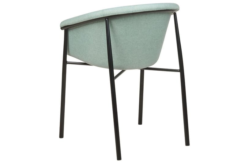 2 ruokatuolin setti Ames - Vihreä, musta - Huonekalut - Tuoli & nojatuoli - Ruokapöydän tuolit
