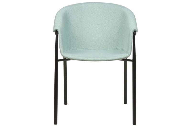 2 ruokatuolin setti Ames - Vihreä, musta - Huonekalut - Tuoli & nojatuoli - Ruokapöydän tuolit