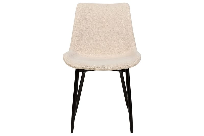 2 ruokatuolin setti Avilla - Beige, musta - Huonekalut - Tuoli & nojatuoli - Ruokapöydän tuolit