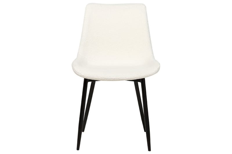 2 ruokatuolin setti Avilla - Valkoinen, Musta - Huonekalut - Tuoli & nojatuoli - Ruokapöydän tuolit