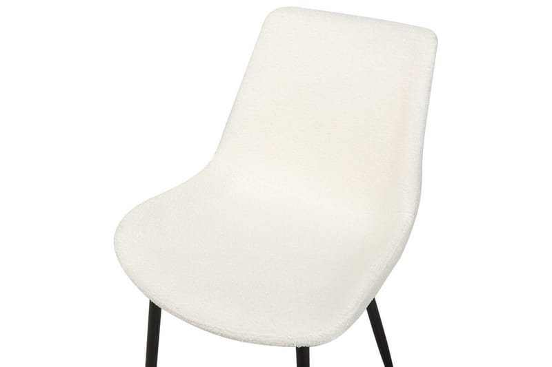 2 ruokatuolin setti Avilla - Valkoinen, Musta - Huonekalut - Tuoli & nojatuoli - Ruokapöydän tuolit