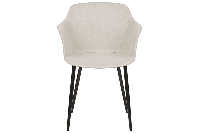 2 ruokatuolin setti Elim - Beige, musta - Huonekalut - Tuoli & nojatuoli - Ruokapöydän tuolit