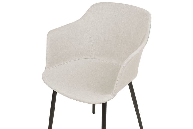 2 ruokatuolin setti Elim - Beige, musta - Huonekalut - Tuoli & nojatuoli - Ruokapöydän tuolit