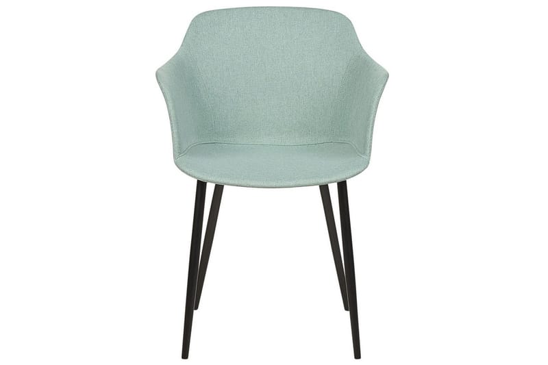 2 ruokatuolin setti Elim - Mintunvihreä, Musta - Huonekalut - Tuoli & nojatuoli - Ruokapöydän tuolit
