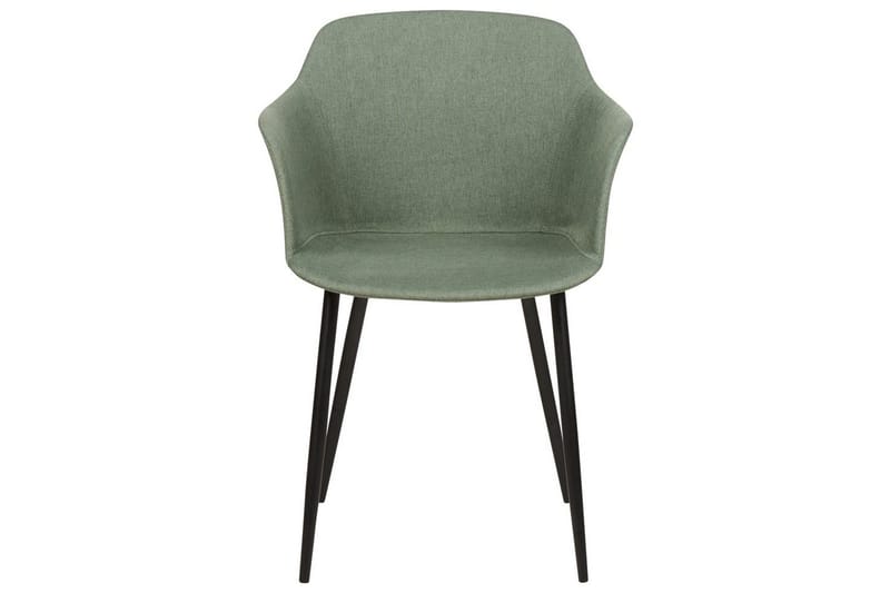 2 ruokatuolin setti Elim - Vihreä, musta - Huonekalut - Tuoli & nojatuoli - Ruokapöydän tuolit