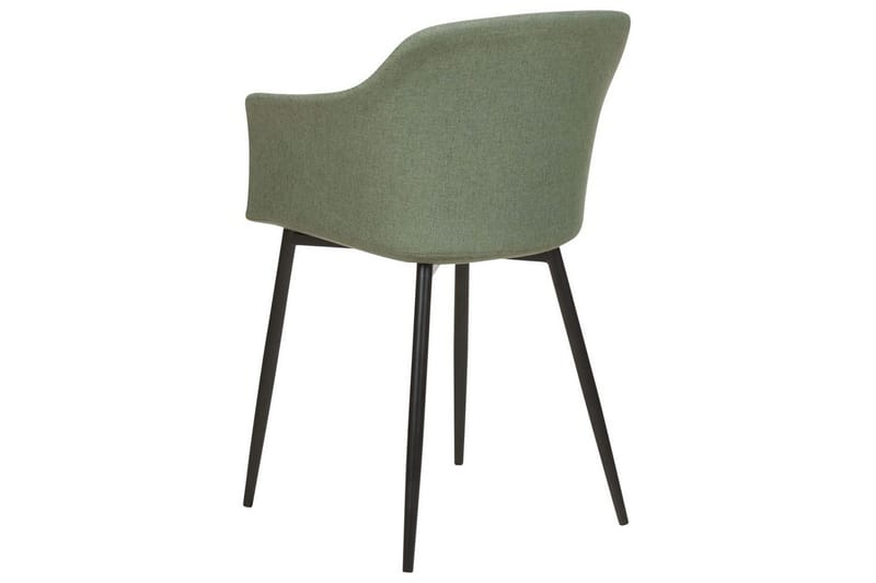 2 ruokatuolin setti Elim - Vihreä, musta - Huonekalut - Tuoli & nojatuoli - Ruokapöydän tuolit