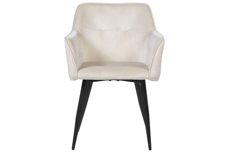 2 ruokatuolin setti Jasmin - Beige, musta - Huonekalut - Tuoli & nojatuoli - Ruokapöydän tuolit