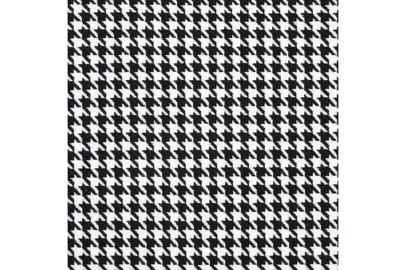 2 ruokatuolin setti Luana - Musta, valkoinen/polyesteri - Huonekalut - Tuoli & nojatuoli - Ruokapöydän tuolit