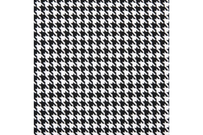 2 ruokatuolin setti Luana - Musta, valkoinen/polyesteri - Huonekalut - Tuoli & nojatuoli - Ruokapöydän tuolit