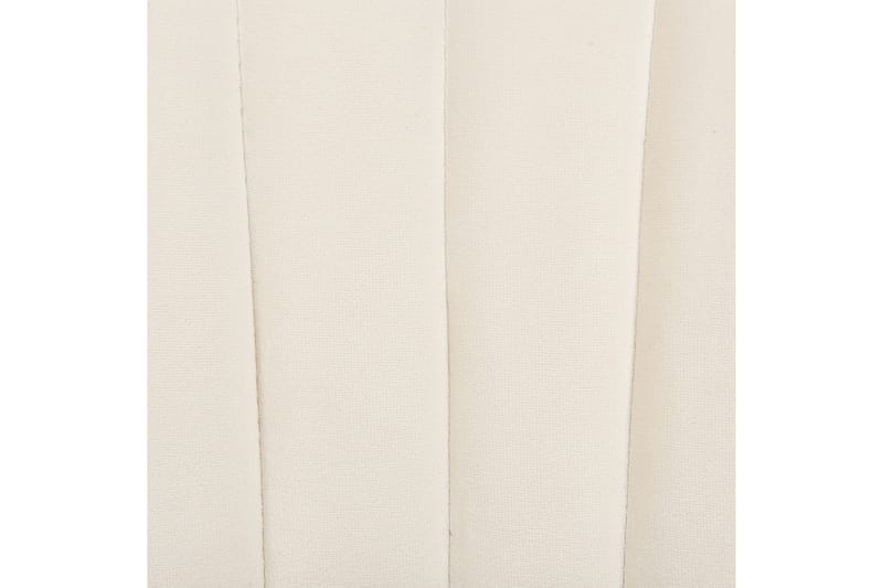 2 ruokatuolin setti Mariposa - Kermanvalkoinen, Musta/Sametti - Huonekalut - Tuoli & nojatuoli - Ruokapöydän tuolit