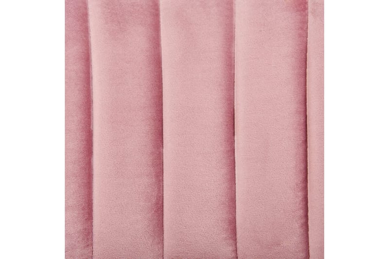 2 ruokatuolin setti Mariposa - Vaaleanpunainen, musta/sametti - Huonekalut - Tuoli & nojatuoli - Ruokapöydän tuolit