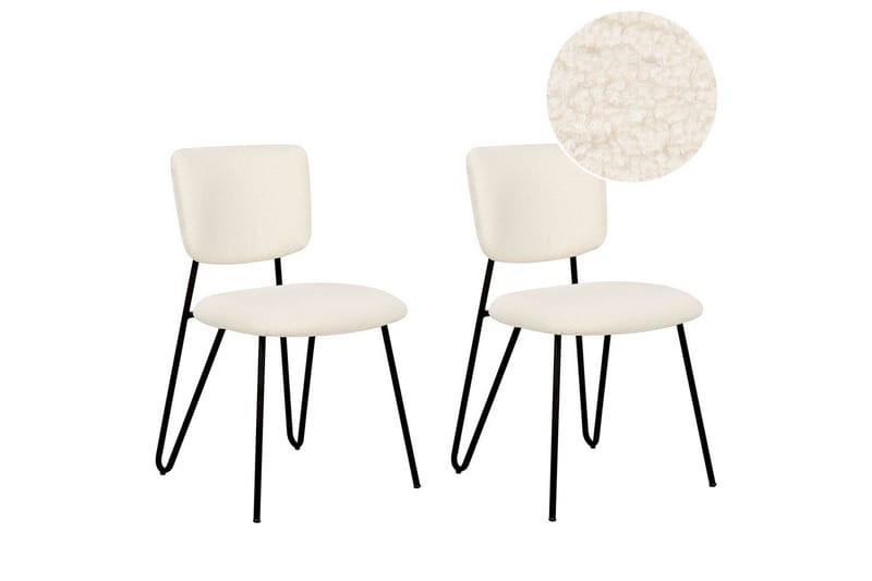 2 ruokatuolin setti Nelko, Valkoinen, Musta