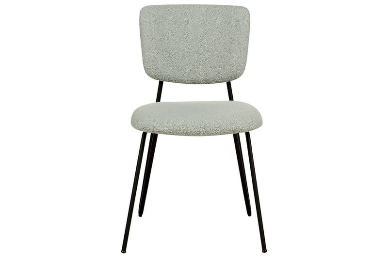 2 ruokatuolin setti Nelko - Vihreä, musta - Huonekalut - Tuoli & nojatuoli - Ruokapöydän tuolit