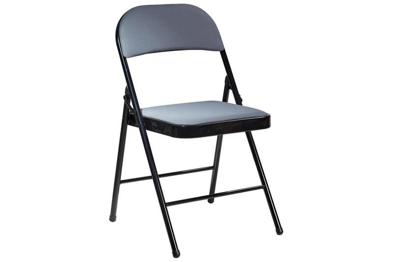 4 kokoontaitettavan tuolin setti Sparks - Harmaa, musta - Huonekalut - Tuoli & nojatuoli - Taittotuolit & Pinottavat tuolit