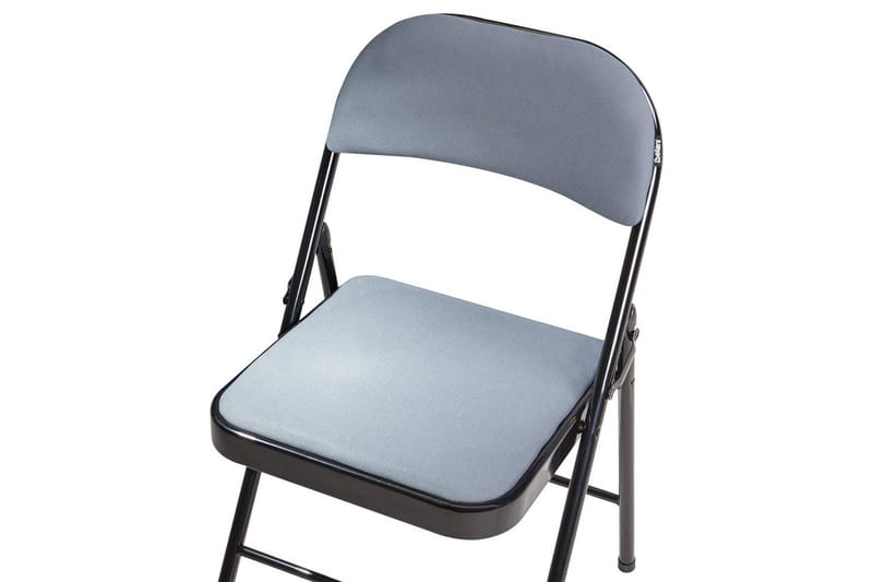 4 kokoontaitettavan tuolin setti Sparks - Harmaa, musta - Huonekalut - Tuoli & nojatuoli - Taittotuolit & Pinottavat tuolit