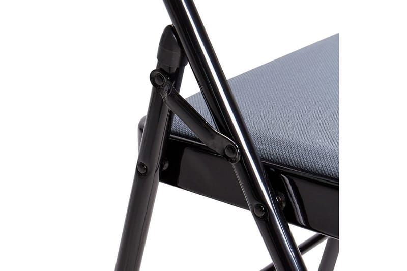 4 kokoontaitettavan tuolin setti Sparks - Harmaa, musta - Huonekalut - Tuoli & nojatuoli - Taittotuolit & Pinottavat tuolit