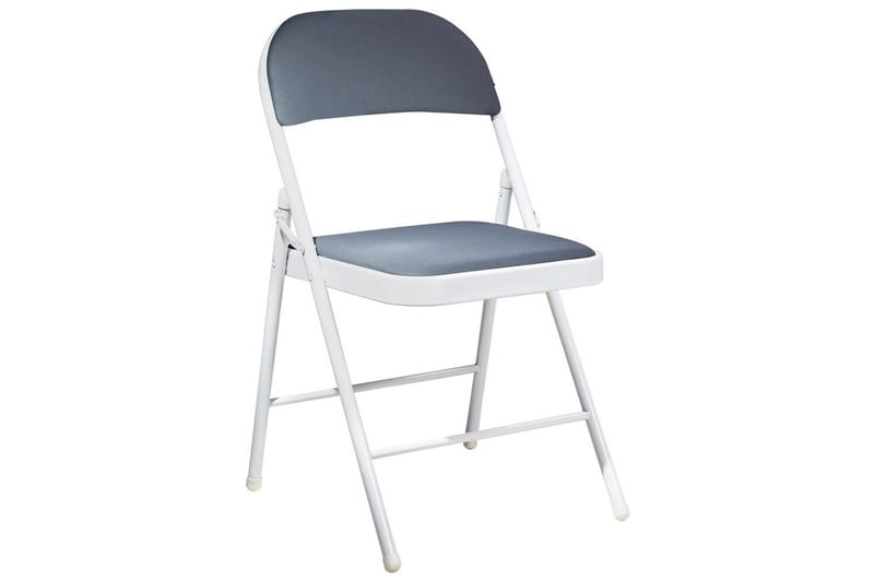 4 kokoontaitettavan tuolin setti Sparks - Harmaa, valkoinen - Huonekalut - Tuoli & nojatuoli - Taittotuolit & Pinottavat tuolit