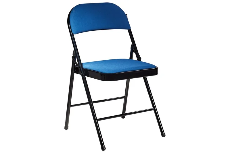 4 kokoontaitettavan tuolin setti Sparks - Sininen, Musta - Huonekalut - Tuoli & nojatuoli - Taittotuolit & Pinottavat tuolit