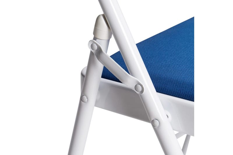 4 kokoontaitettavan tuolin setti Sparks - Sininen, Valkoinen - Huonekalut - Tuoli & nojatuoli - Taittotuolit & Pinottavat tuolit