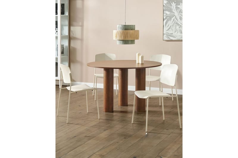 4 ruokatuolin setti Astoria - Beige - Huonekalut - Tuoli & nojatuoli - Ruokapöydän tuolit