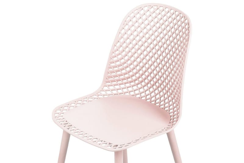 4 ruokatuolin setti Emory - Vaaleanpunainen - Huonekalut - Tuoli & nojatuoli - Ruokapöydän tuolit