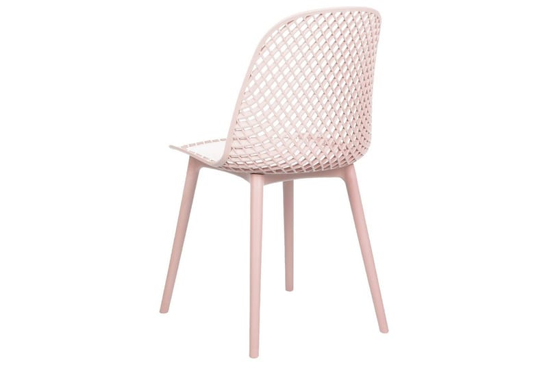 4 ruokatuolin setti Emory - Vaaleanpunainen - Huonekalut - Tuoli & nojatuoli - Ruokapöydän tuolit