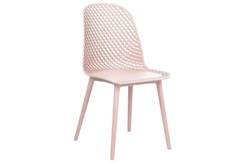 4 ruokatuolin setti Emory - Vaaleanpunainen - Huonekalut - Tuoli & nojatuoli - Ruokapöydän tuolit