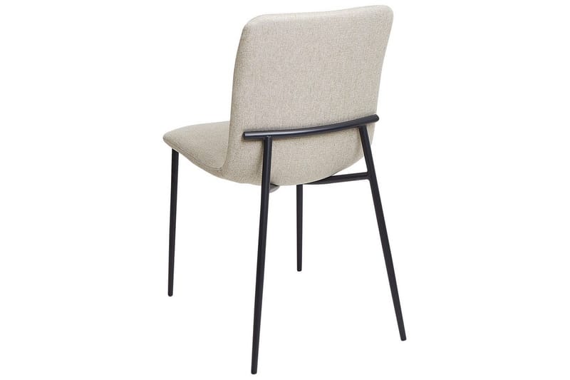 4 ruokatuolin setti Glendive - Beige, musta - Huonekalut - Tuoli & nojatuoli - Ruokapöydän tuolit