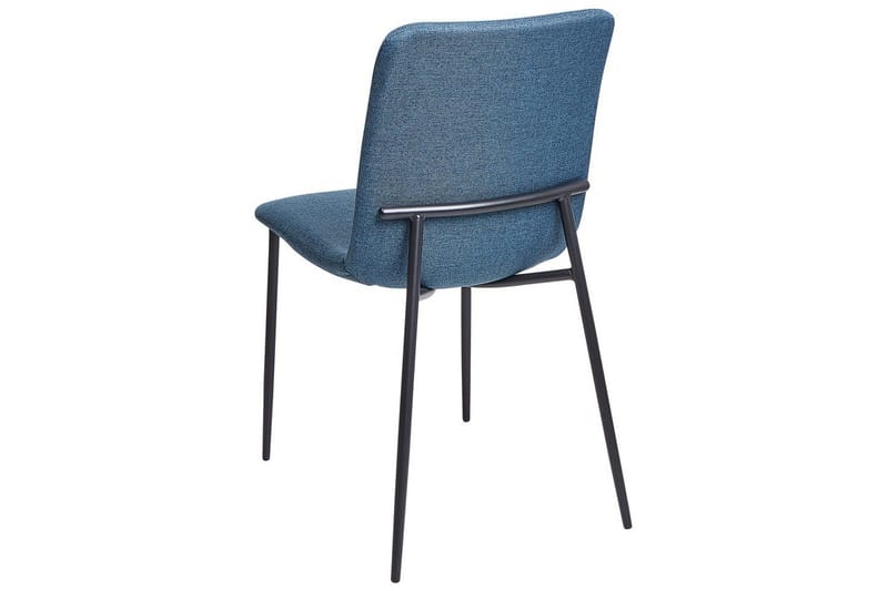 4 ruokatuolin setti Glendive - Tummansininen, musta - Huonekalut - Tuoli & nojatuoli - Ruokapöydän tuolit