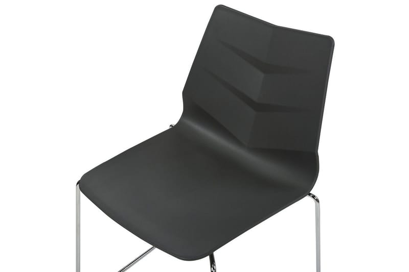 4 ruokatuolin setti Hartley - Tummanharmaa, hopea - Huonekalut - Tuoli & nojatuoli - Ruokapöydän tuolit